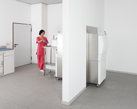 Autoklaw Cliniclave 45MD MAGNUM w wersji dwudrzwiowej, przelotowej